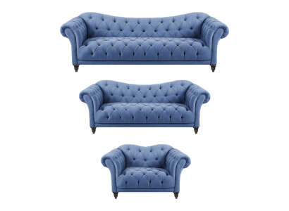 Designer Sofagarnitur Modern Komplett Einrichtung Luxus Sofas Chesterfield