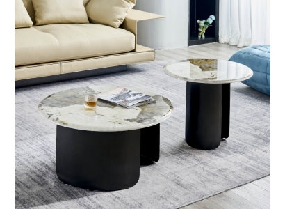 Couchtisch Luxus Marmor Wohnzimmer Design Kaffeetisch Möbel Neu