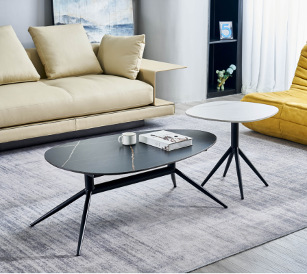 Set 2x Couchtische Kaffeetisch Beistelltisch Designer Wohnzimmertisch