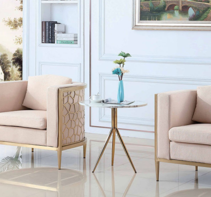 Runder Kaffeetisch Couchtisch Beistelltisch Designer Tisch Wohnzimmer