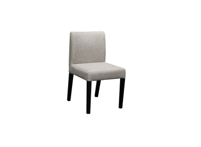 Stuhl 1x Ess Zimmer Polster Stuhl Sessel Lounge Club Textil Sitz Leder Fernseh