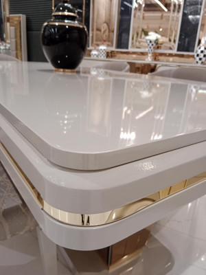 Designer Esstisch Ausdrucksstarkes Tischdesign Elegantes Neu Moderne