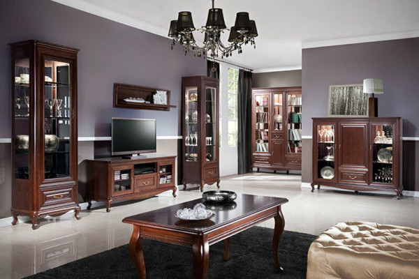 Esstisch Tisch Tische Echtholz Holztisch Klassischer Barock Style Esszimmer V-3