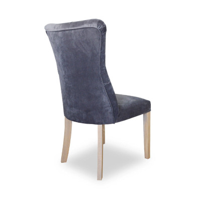 4x Stühle Stuhl Polster Design Chesterfield Garnitur Sessel Komplett Set