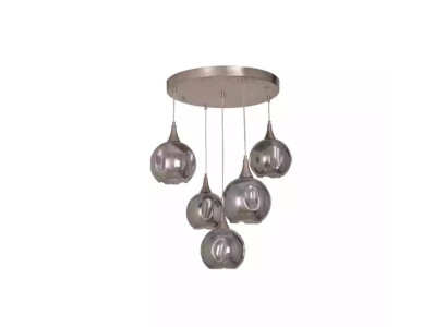 Kronleuchter Metall Lampe Leuchten Lampen Deckenleuchten 55x80 Leuchte