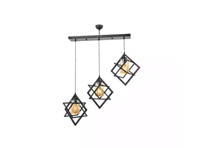 Deckenlampe Black Pendelleuchte luxuriöse Wohnzimmer Innenbereich Lampe