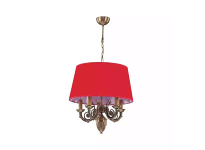 Kronleuchter Klassische Leuchten Lampen Lampe Gold 50x80 Rot