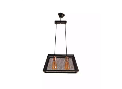 Deckenlampe Wohn Leuchte Schlafzimmer schwarz schicke Lampe Deckenleuchte