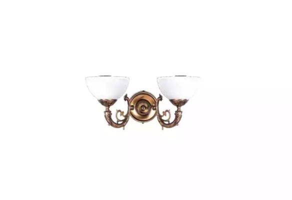 Wand Lampen Wandlampe Wandleuchten Art Wandleuchte Lüster Gold Glas