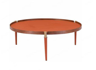 Couchtisch Wohnzimmer Möbel Luxus Modern Design Tisch Orange Couchtische