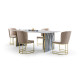 Conjunto de Mesa de Jantar com Cadeiras