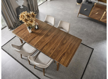 Esszimmer Tisch Holz Luxus Möbel Stil Moderner brauner Holztisch Tische