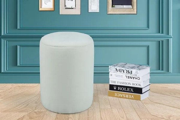  Minimalistischer Hocker Weiß Wohnzimmer Esszimmer Hochwertig Neu