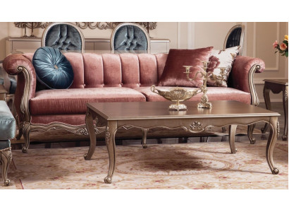 Sofa Couch Polster Dreisitzer Couchen klassisch Design 3er Sofas rosa