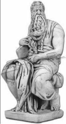 Wassermann Figur Statue Garten Dekoration Poseidon Gott Figuren