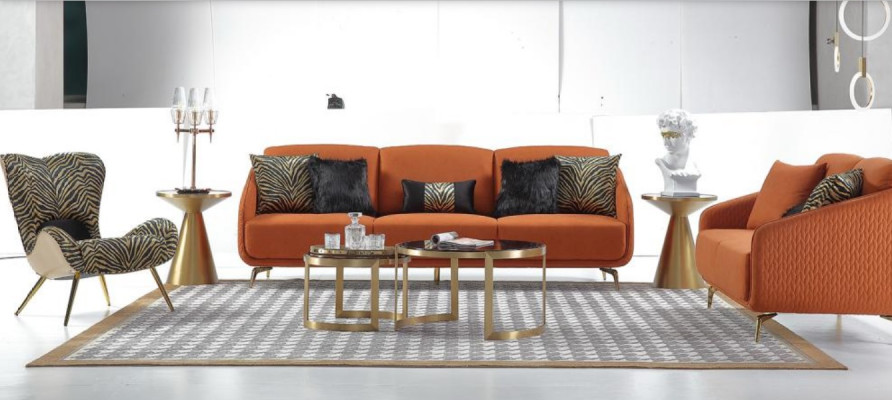 Wohnzimmer 2x Couchtisch Rund Luxus Tisch Couchtisch Design Tische Style Möbel