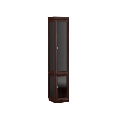 System Büro Möbel Vitrine Aktenschrank Klassischer Holz Deko Schrank Regal