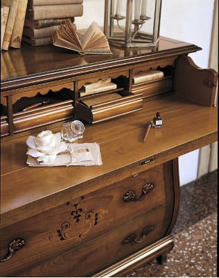 Kommode Sideboard Schrank Holz Kommoden Italienische Möbel Massiv Spiegel 2tlg