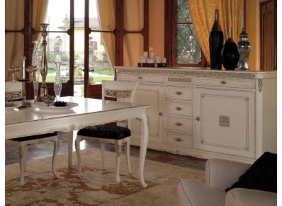 Vitrinen Anrichte Küchenbüfett Landhaus Regal Anrichte Schrank Buffet Vitrine