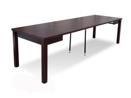 Tisch Esstisch Holztisch XXL Konferenztisch 90x90cm Ausziehbar 90x240 cm