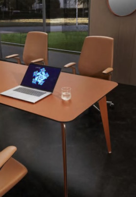 Büro Konferenztisch Tische Holz Esszimmer Besprechungs Tisch 220x102