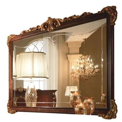 Wandspiegel Holzrahmen Spiegel Rahmen Design Barock Rokoko Wohnzimmer Möbel Neu