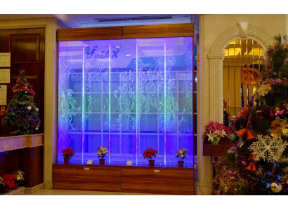 Wandpaneel Wasserblasen LED Wasserwand Design Wasser Wand Wandpaneel Wasserblasen LED Wasserwand Design Wasser Wand