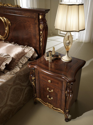 Klassische Konsole Nacht Tisch Beistell Schlaf Tische Konsolen Neu Zimmer Holz