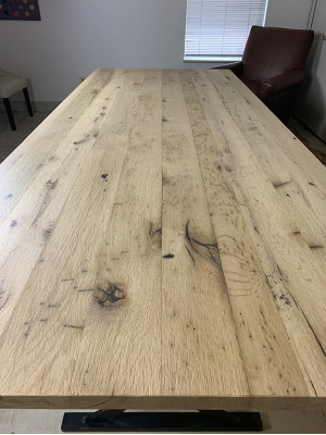 Echtes Holz Epoxidharz Esstisch River Table 260x90 Neu Tische Massiv