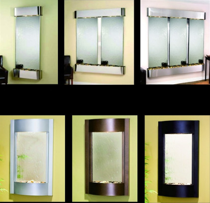 Dekorative Moderne Trennwand Wasser Wände LED Wasserwand Beleuchtete Wand