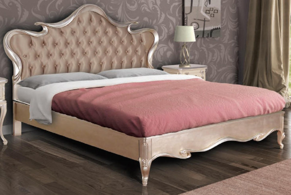 Luxus Schlafzimmer Set Bett Nachttische Hocker Schminktisch Spiegel Komplett Neu