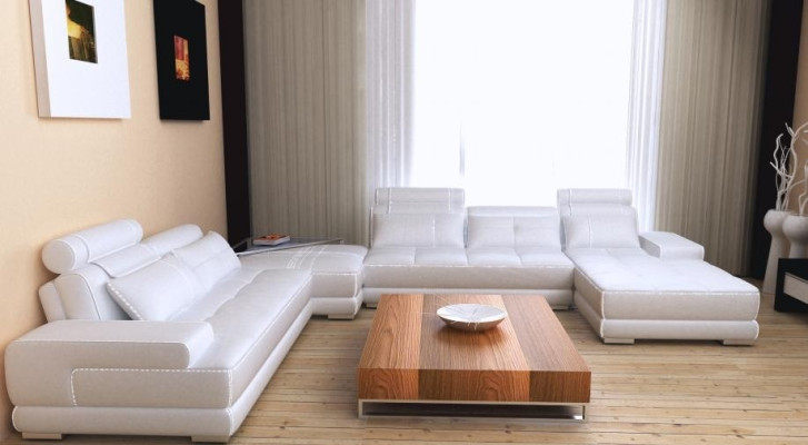 Ecksofa Sofa Couch Wohnlandschaft Ledersofa xxl Designer Sofas Wolfhagen