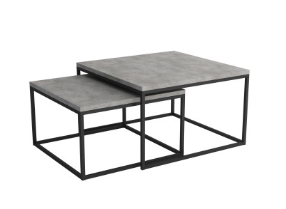 Edelstahl Design Beistell Tische Couch Tisch Sofa Wohn Zimmer 2x Set