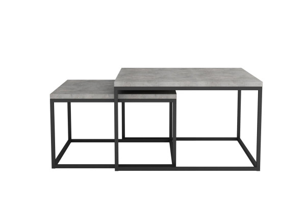 Edelstahl Design Beistell Tische Couch Tisch Sofa Wohn Zimmer 2x Set