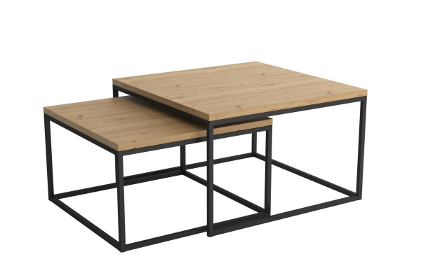 Kaffeetisch Beistelltisch Design Wohnzimmertisch Tische Doppel Set