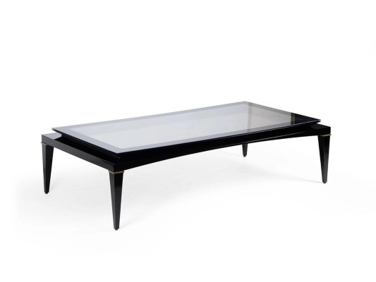 Schwarz Couchtisch Wohnzimmer Luxus Design Möbel Kaffeetisch Tisch Neu
