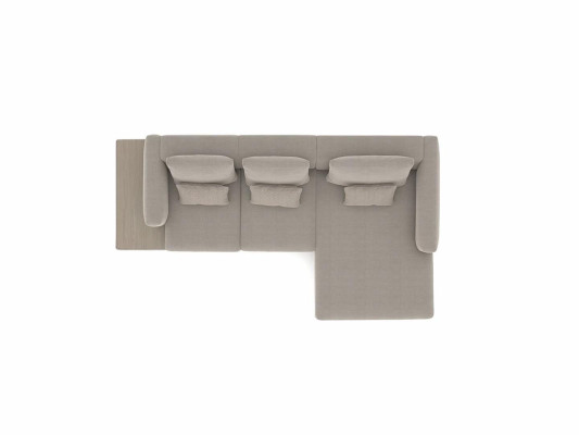 Designer Grau Sofa Couch L-Form Modern Ecksofa Polstermöbel Wohnzimmer