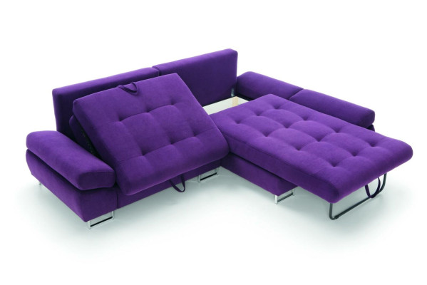 Eleganc L-Form Ecksofa Stoff Couch Wohnzimmer moderne Design Sofas