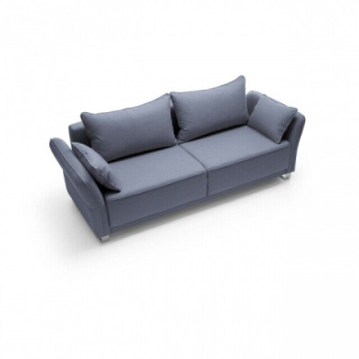 Schlafcouch Schlafsofa Bettfunktion 4 Sitzer Büro Wohnzimmer Couch Sofa Polster