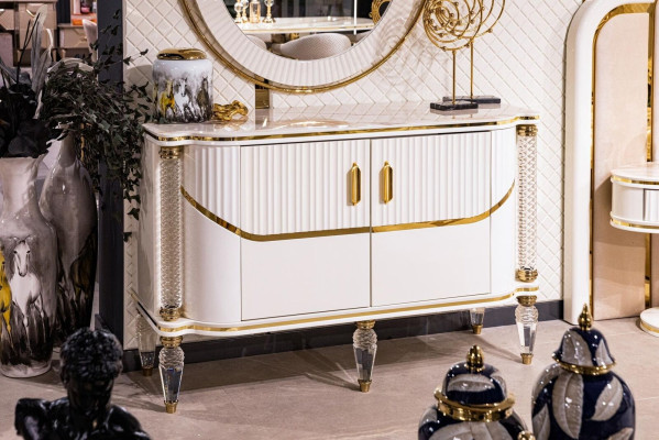 Kommode Spiegel Holz Möbel Anrichte Kommode Schrank Luxus Möbel Holz Neu