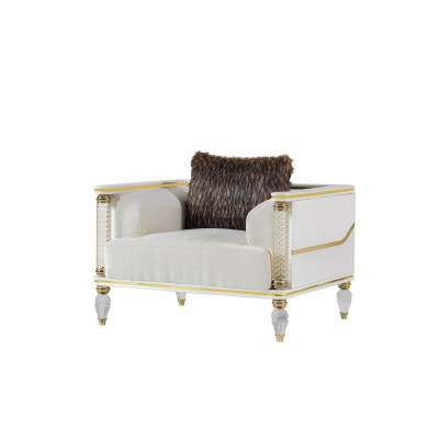 Design Suite Luxus Sessel Relax Textil Weißer Sessel Relax Sessel Moderner Luxus