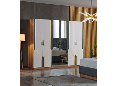 Kleiderschrank Schränke Schrank Design Holz Kinderzimmer Modern Mobel Neu