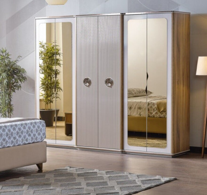 Modern Kleiderschrank Schlafzimmerschrank Holz Schrank Möbel Neu Schränke Neu
