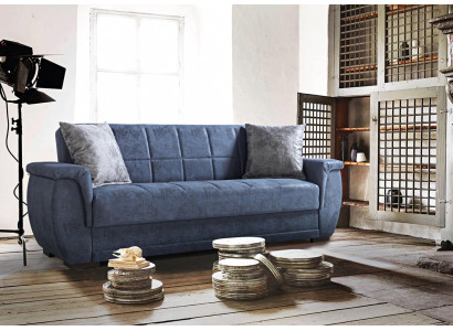 Sofa 3 Sitzer Design Sofas Polster Couchen Leder Relax Sitz Möbel Modern Relax Neu 2