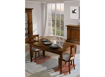 Komplett Esstisch 4x Stühle Esszimmer Set Ess Gruppe Braun Tisch 5tlg