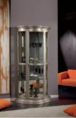 Wohnzimmer Anrichte Glas Schrank Vitrine Wohnzimmer Anrichte Holz Möbel