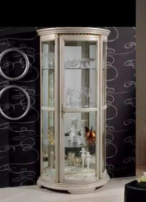Wohnzimmer Anrichte Glas Schrank Vitrine Wohnzimmer Anrichte Holz Möbel