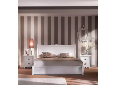 Schlafzimmer Design Modern Luxus Schlafzimmer Bett 2x Nachttische 3 tlg