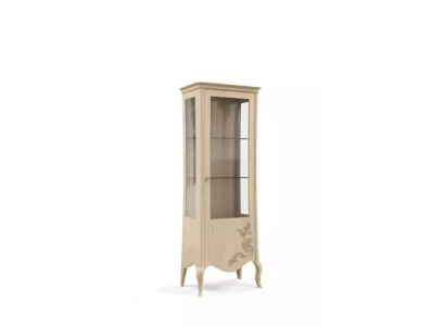 Italienische Luxus Möbel Vitrine Wohnzimmer Glas Designer Schrank Neu