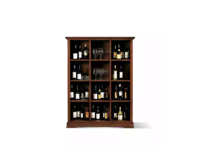 Schrank Bar Barschrank Vitrine Wohnzimmer Designer Regal Möbel Holz